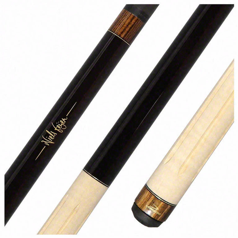 Longoni Stecca Niels Feijen TB-22 Break Cue with Luna Nera Carbon Break Shaft - LG24797