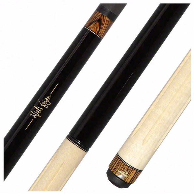 Longoni Stecca Niels Feijen TJB-22 Break/Jump Cue with Luna Nera American Pure Graphite Shaft - LG24798