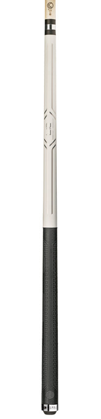 Lucasi Hybrid Matte White with Sport G5 Grip Wrap Pool Cue