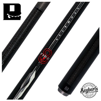 Little Monster 3K Black Carbon Weave Break Cue with Carbon Fiber Shaft