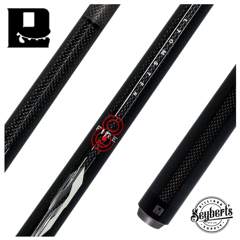 Little Monster 3K Black Carbon Weave Break Cue with Carbon Fiber Shaft