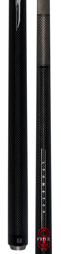 Little Monster 3K Black Carbon Weave Break Cue with Carbon Fiber Shaft