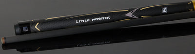 Little Monster Classic Gold Impact 56 inch Short Break Cue with Carbon Fiber Shaft