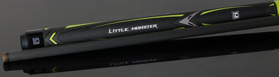 Little Monster Classic Green Impact 56 inch Short Break Cue with Carbon Fiber Shaft