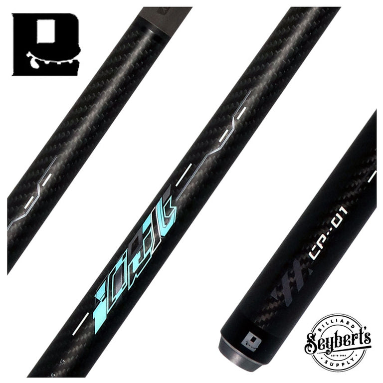Little Monster 3K Black Carbon Weave Break / Jump Cue with Carbon Fiber Shaft