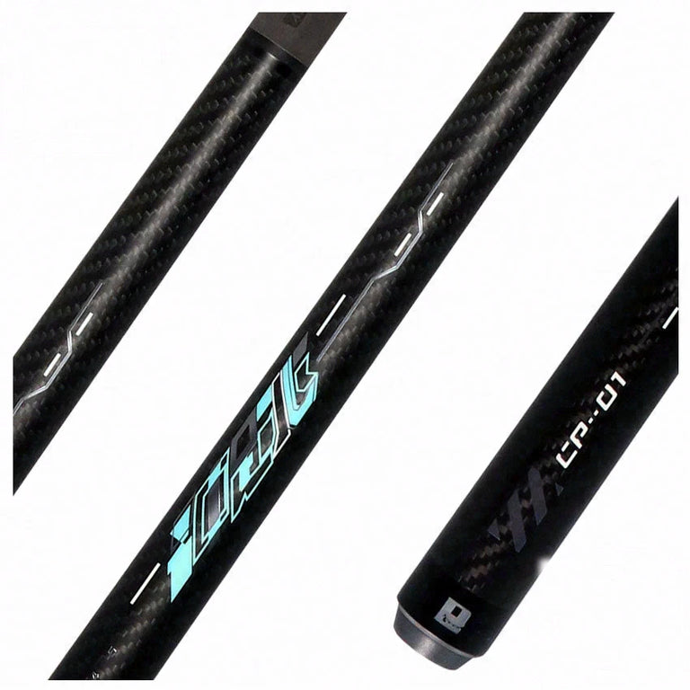 Little Monster 3K Black Carbon Weave Break / Jump Cue with Carbon Fiber Shaft