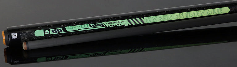 Little Monster Cyber Energy Environment Green No Wrap Break/Jump Cue with Carbon Fiber Shaft