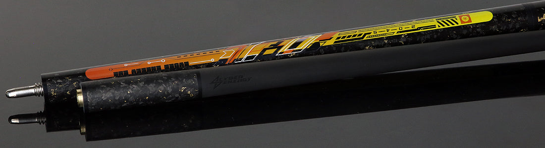 Little Monster Cyber Energy Sunshine Orange No Wrap Break/Jump Cue