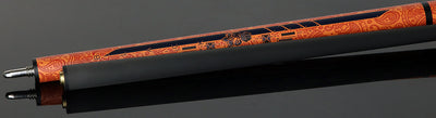 Little Monster Orange Egg Textured No Wrap Break/Jump Cue with Carbon Fiber Shaft