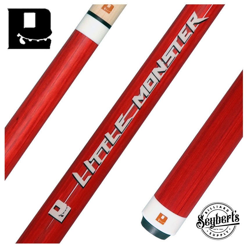 Little Monster Classic Break Cue - Red - Seybert's Billiards Supply