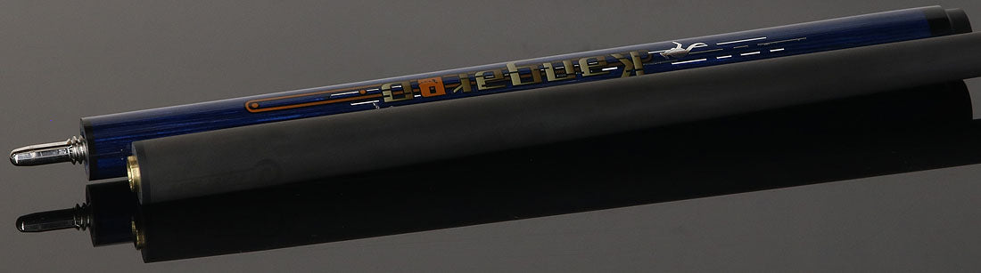 Little Monster Blue Kangaroo Jump Cue with Carbon Fiber Shaft