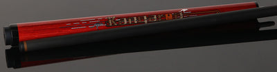 Little Monster Red Kangaroo Jump Cue with Carbon Fiber Shaft