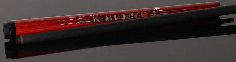 Little Monster Red Kangaroo Jump Cue with Carbon Fiber Shaft
