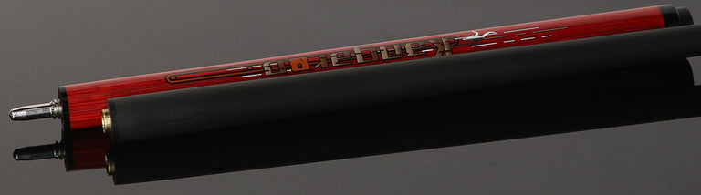 Little Monster Red Kangaroo Jump Cue with Carbon Fiber Shaft