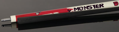 Little Monster Graffiti Graphic No Wrap Play Cue with Carbon Fiber Shaft