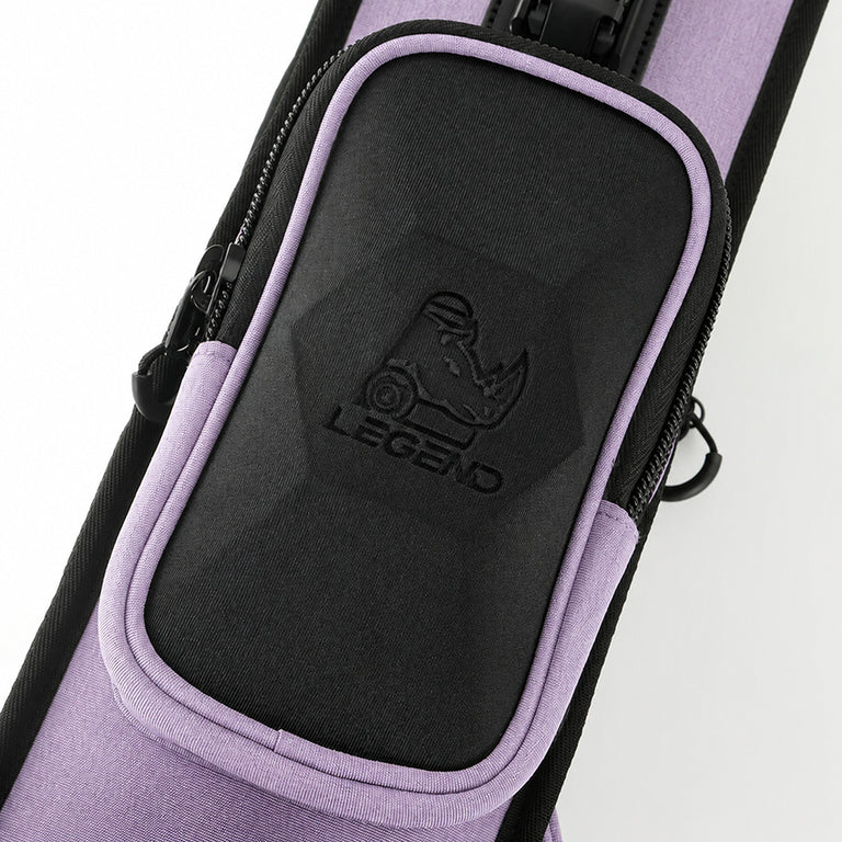 LEGEND RoomX 3x5 Hard Pool Cue Case - Lavender Purple