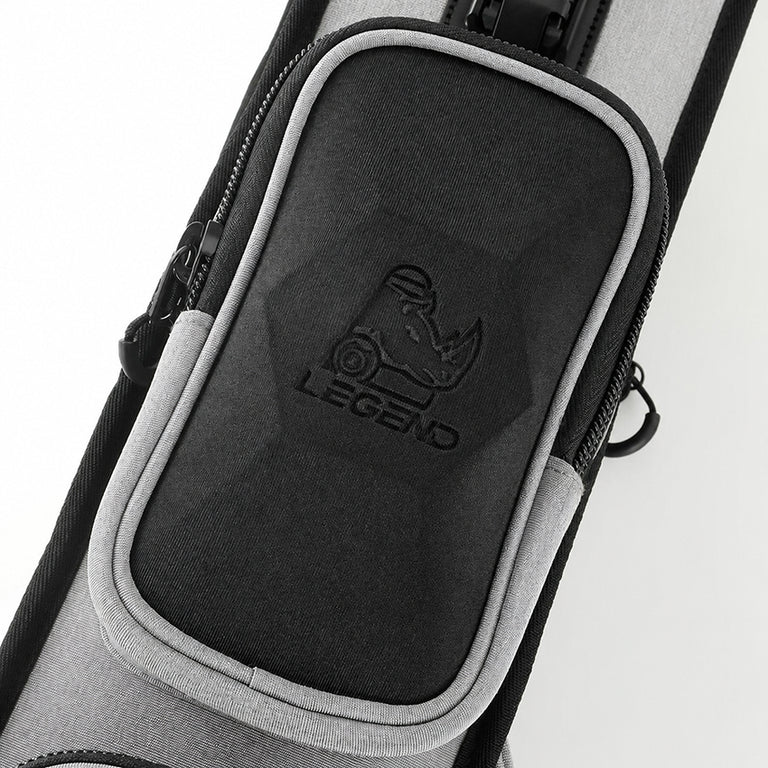 LEGEND RoomX 3x5 Hard Pool Cue Case - Cloud Silver