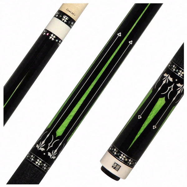 Cuelees Carefree 2 Pool Cue with Genuine Black Shark Skin Wrap