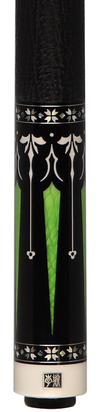 Cuelees Carefree 2 Pool Cue with Genuine Black Shark Skin Wrap