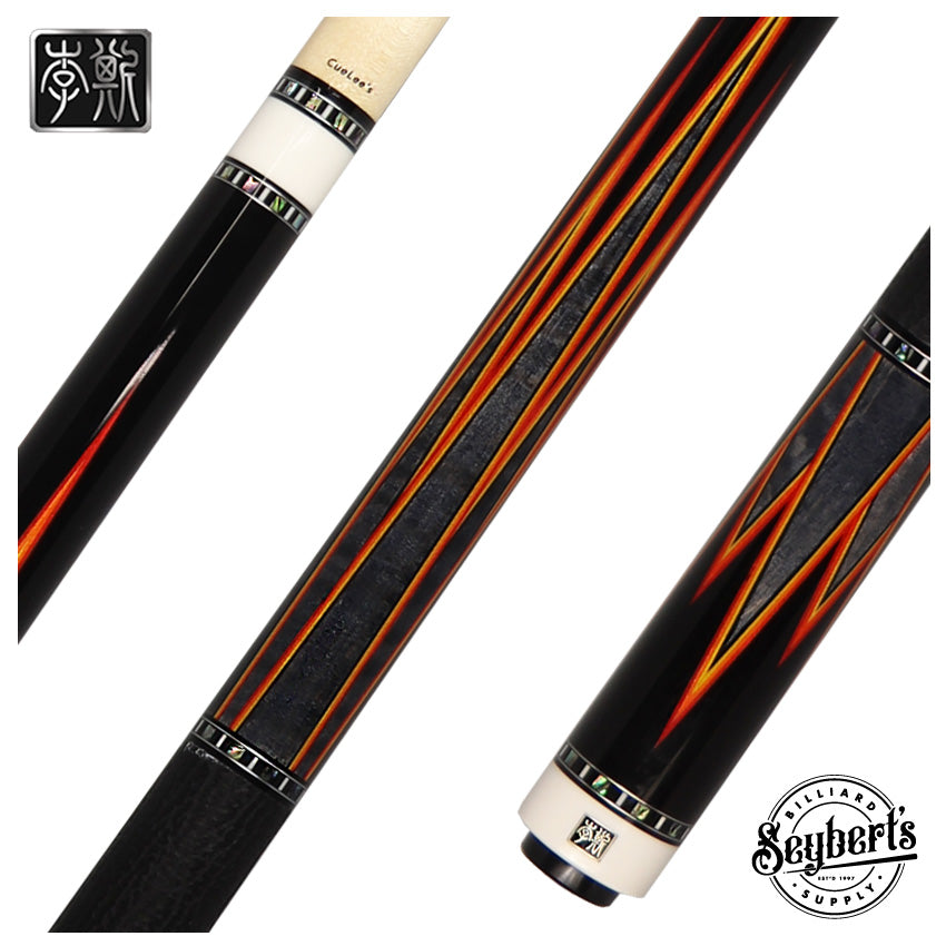 Cuelees Phantom Sword 1 Pool Cue with Genuine Shark Skin Wrap - LS