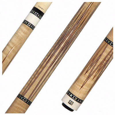 Cuelees Phantom Sword 3 Pool Cue with Wrapless Curly Maple Handle - LS-B04