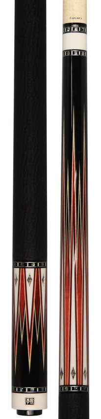 Cuelees Skyblade 1 with Black Sharkskin Wrap Pool Cue - LS-B06H