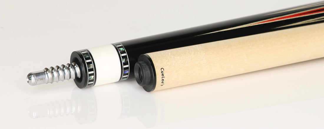 Cuelees Skyblade 1 with Genuine Ringtail Lizard Wrap Pool Cue - LS