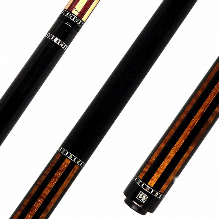 Cuelees Ebony and Curly Maple Break Cue - LS-BK01