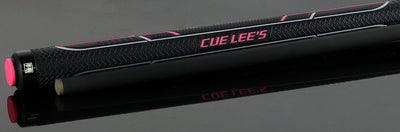 Cuelee's Metallic Pink Break Cue with Sport Grip - LS-BK04