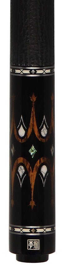Cuelees Tyrant 1 Pool Cue with Shark Skin Wrap - LS-E01