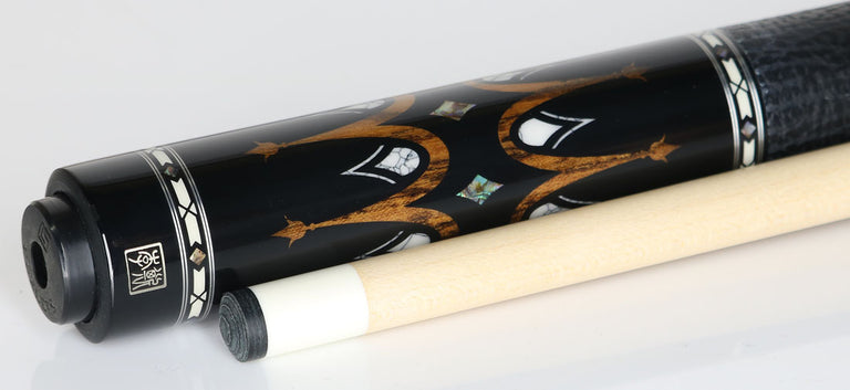 Cuelees Tyrant 1 Pool Cue with Shark Skin Wrap - LS-E01