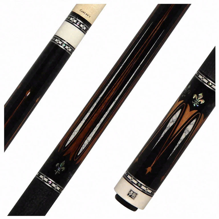 Cuelees Tyrant 2 Pool Cue with Shark Skin Wrap - LS-E02