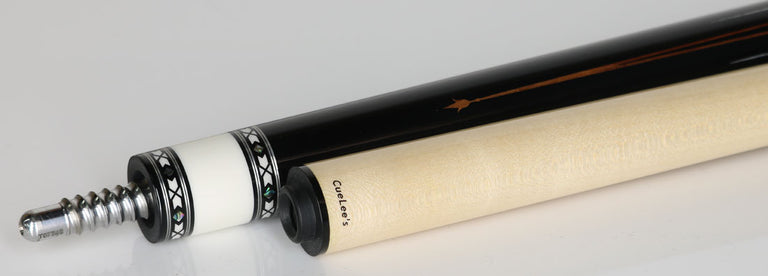 Cuelees Tyrant 2 Pool Cue with Shark Skin Wrap - LS-E02