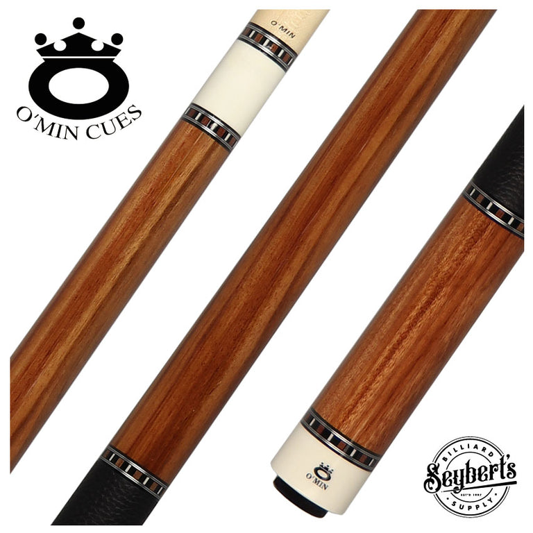 O'Min Red Zebrawood Pool Cue - LS-N08