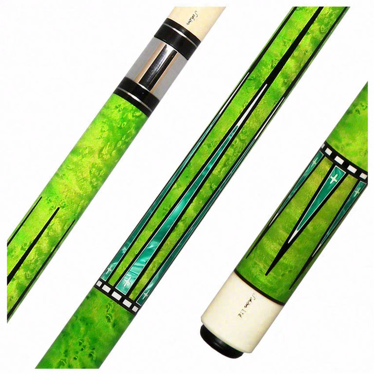 Schon LTD Green Pool Cue - LTD2300-4GRN
