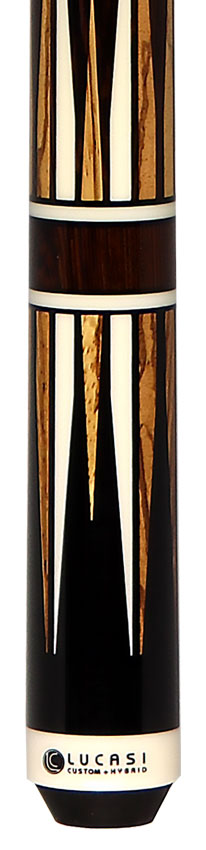 Lucasi Midnight Black White and Zebrawood Points Limited Edition