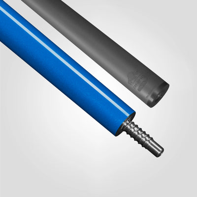 Rhino Luminax Series Ocean Blue Pool Cue with Sport Wrap - RCLUMSWOBL125
