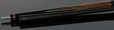 Tiger LX6 Ebony and Bocote Pool Cue with Buffalo Leather Wrap