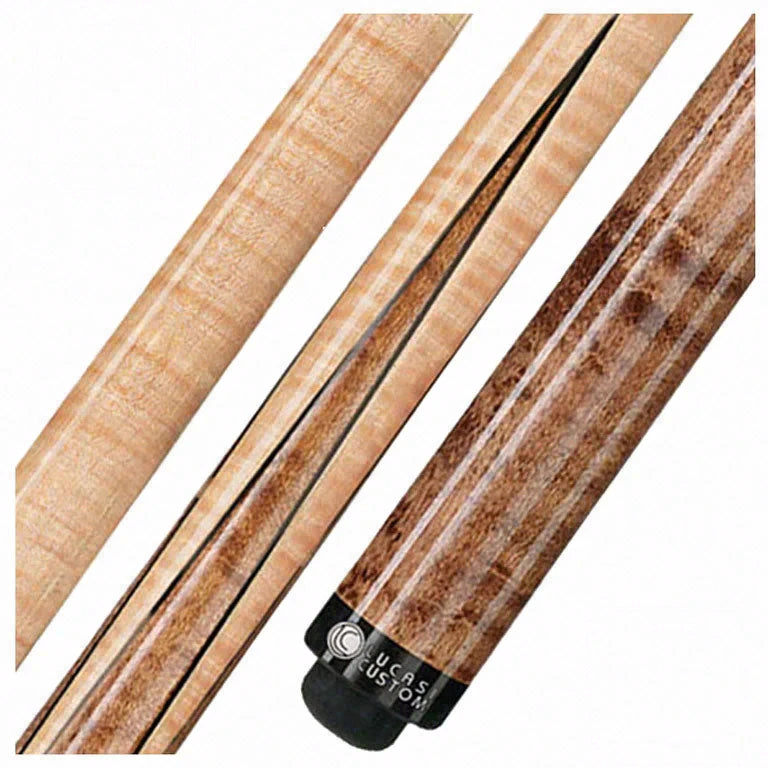 Lucasi  Zero Flexpoint Natural Sneaky Pete Pool Cue - LZ2000SP