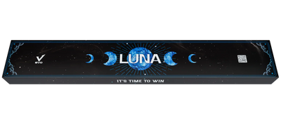 EVO Luna Sapphire Gate Leather Wrap Pool Cue Maxbing Edition