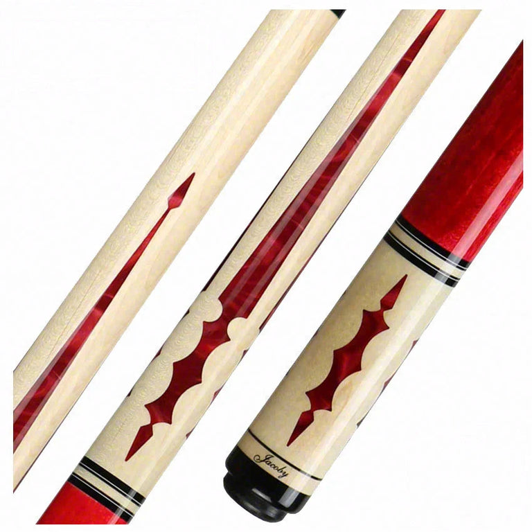 Jacoby MAG 2 Red Pool Cue - MAG2RED