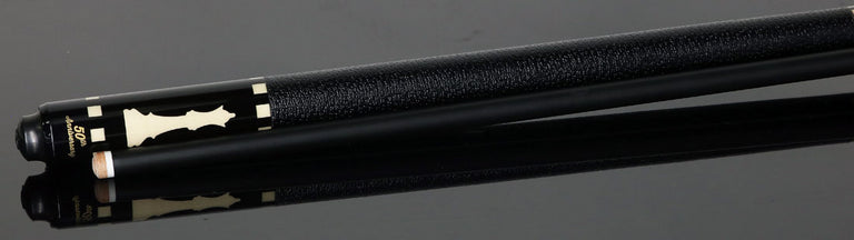 McDermott 50th Anniversary Series Ebony with Birdseye Maple Cue with Defy Shaft and Commemorative 1x1 Case