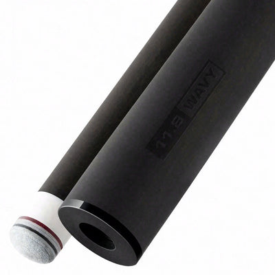 Cuetec Cynergy Mezz Wavy Joint Thin Collar Carbon Shaft