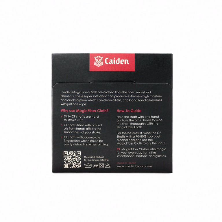 Caiden MagicFiber Cloth - Black