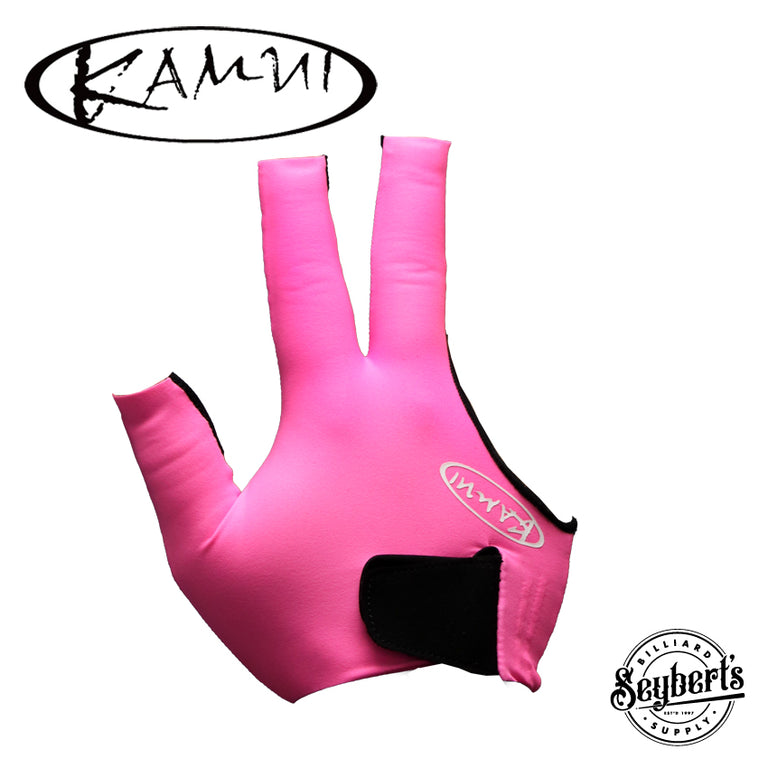 Kamui Quick Dry Pink Billiard Glove - Right Hand