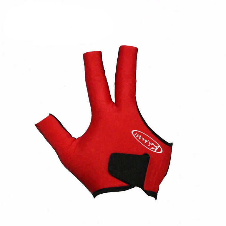 Kamui Quick Dry Red Billiard Glove - Right Hand