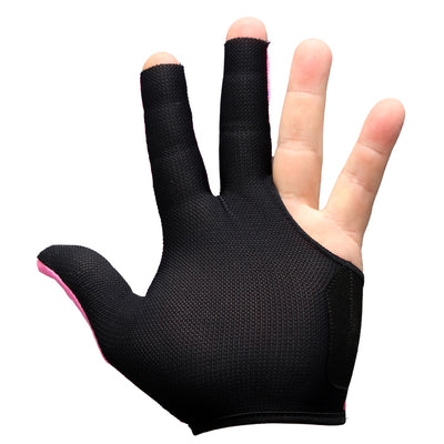 Kamui Quick Dry Pink Billiard Glove - Left Hand