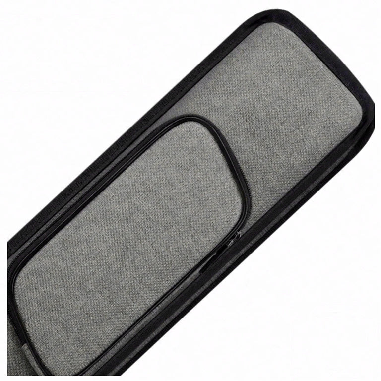 Predator Metro Nylon Grey Top Zip 2x4 Hard Pool Cue Case - NYL2B4SLGRYH
