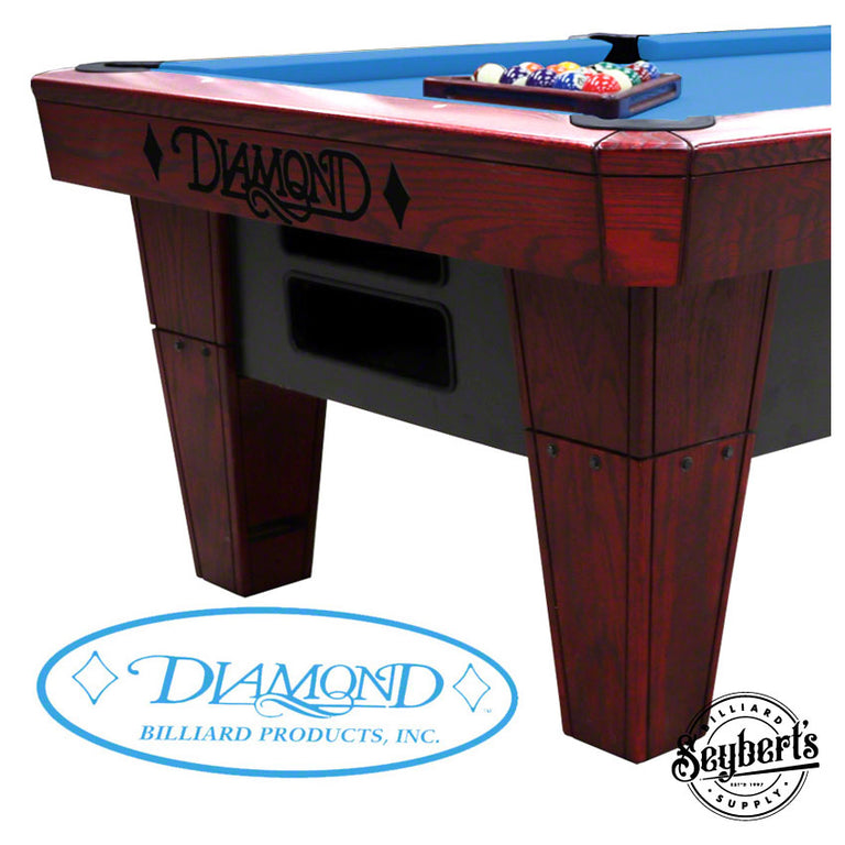 Diamond Pro Am Oak With Walnut Finish Pool Table - Diamond Billiards ...