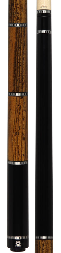 O'Min Ebony and Bocote Pool Cue - OM-N02